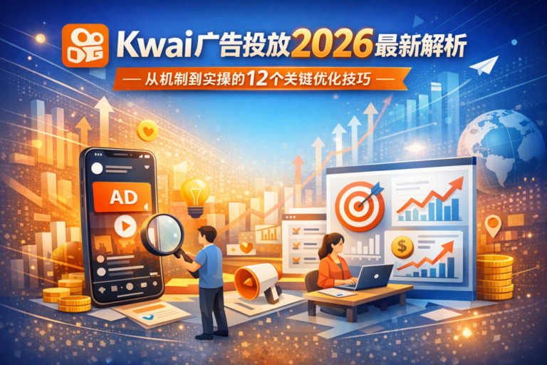 kwai广告投放2026最新解析，从机制到实操的12个关键优化技巧