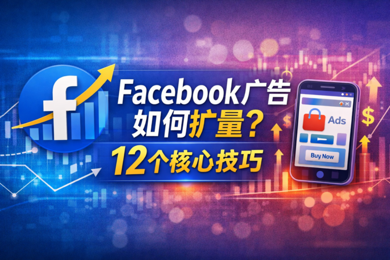 Facebook广告如何扩量？12个核心技巧提高ROI和GMV