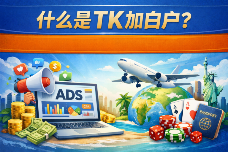 什么是TK加白户？TikTok海外广告账户详解